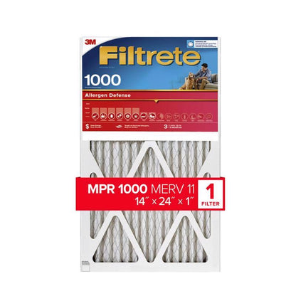 AIR FLTR 14X24X1 1000MPR - Pack of 4
