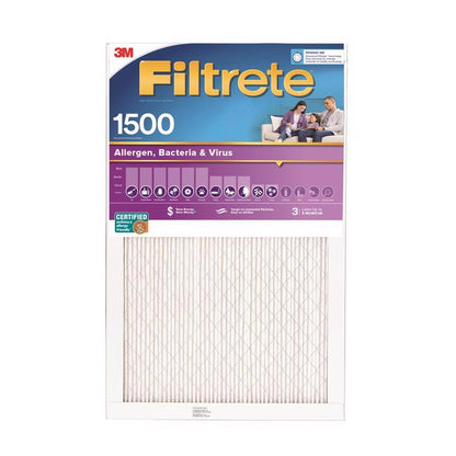 AIR FLTR 12X20X1 1500MPR - Pack of 4
