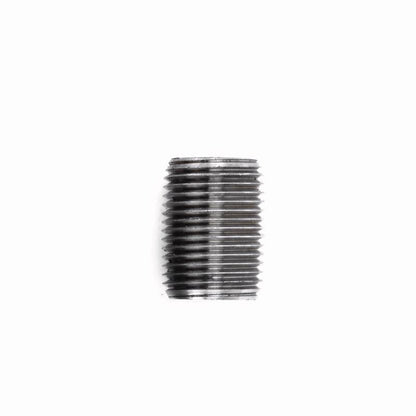 NIPPLE BLACK 1/8"XCLOSE - Pack of 5