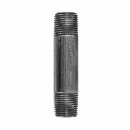 NIPPLE BLSCK 3/8"X3.5" - Pack of 5