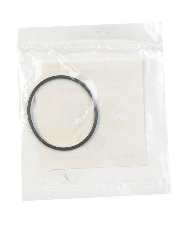 Set of five Emery Jensen O-Rings, 1.5x1-3/8x1/16 inch, rubber sealing rings with #56 size for plumbing or machinery use.