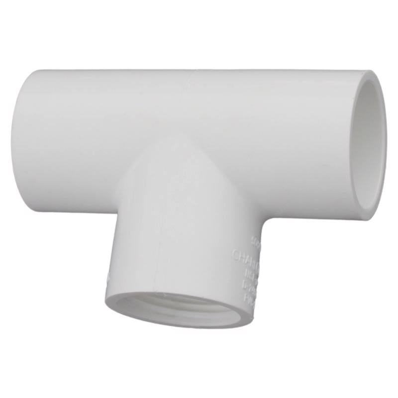 TEE PVC40 3/4" SXSXFPT - Pack of 25