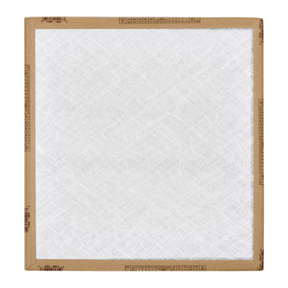 Pack of 12 fiberglass 1-inch air filters for HVAC, featuring Emery Jensen brand filtration for improved indoor air quality.