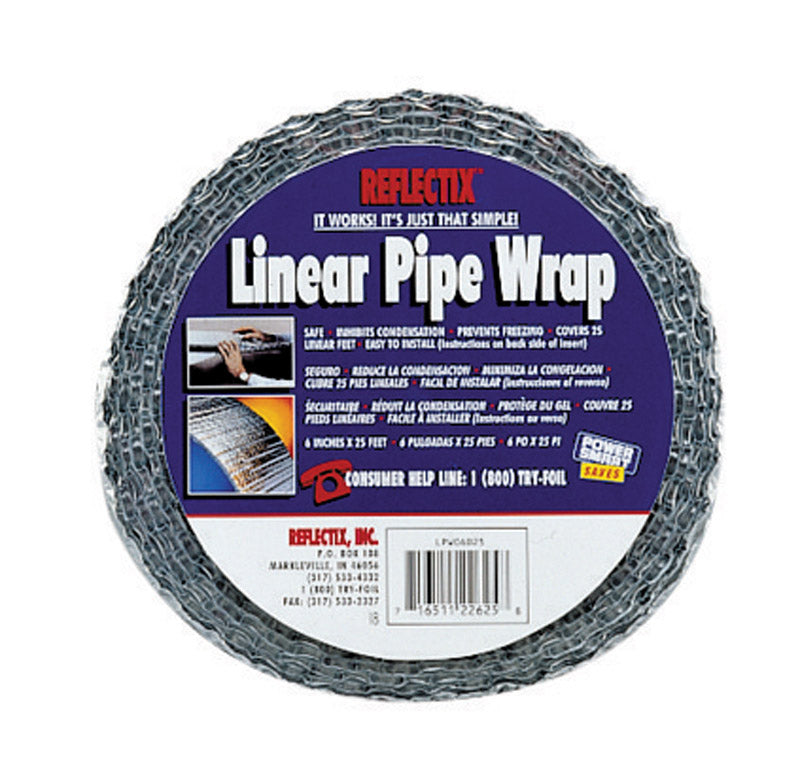 SPIRAL PIPE WRAP4"X25' - Pack of 12