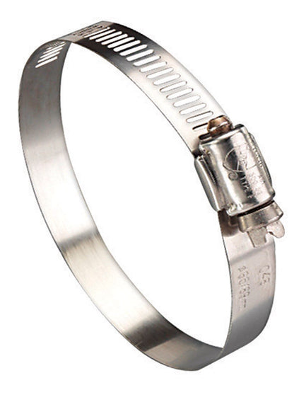 Pack of 10 Emery Jensen Marine hose clamps, 1.75 to 2.75-inch size, showing metal band and screw tightening mechanism.