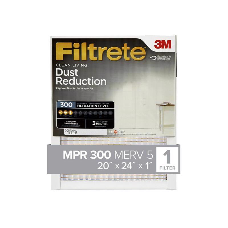 AIR FLTR 20X24X1 300MPR - Pack of 4