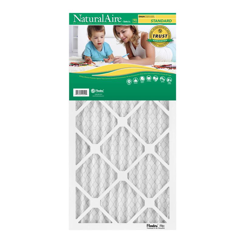 Pack of 12 Emery Jensen pleated 1-inch filters, 12x25x1 inches, suitable for air filtration systems, shown in the image.