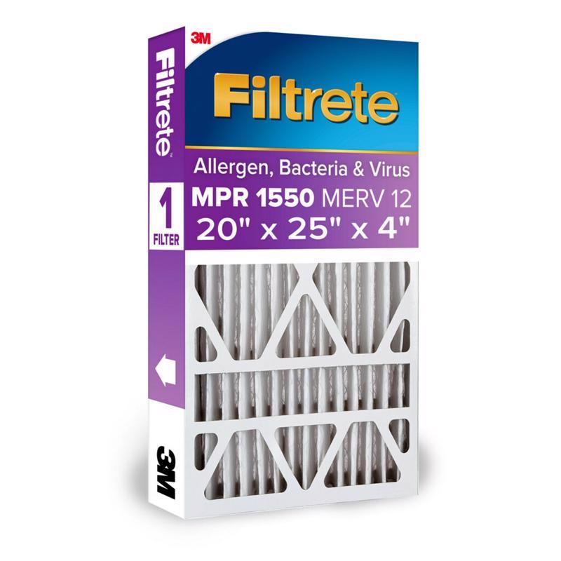 AIR FLTR 20X25X4 1550MPR - Pack of 4