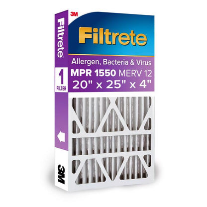 AIR FLTR 20X25X4 1550MPR - Pack of 4