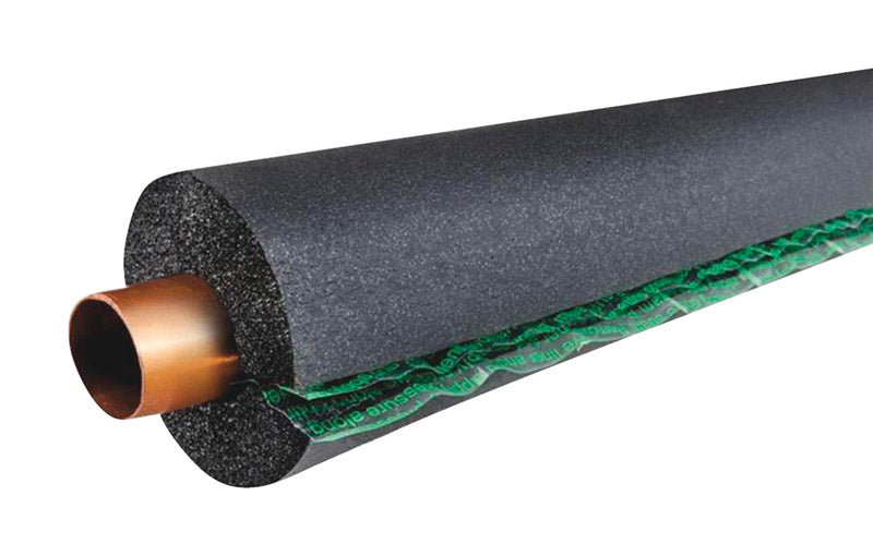 Pack of 35 Emery Jensen extruded stainless steel pipe insulations, 3/4x1/2 inch, 6-foot length, shown in the image.