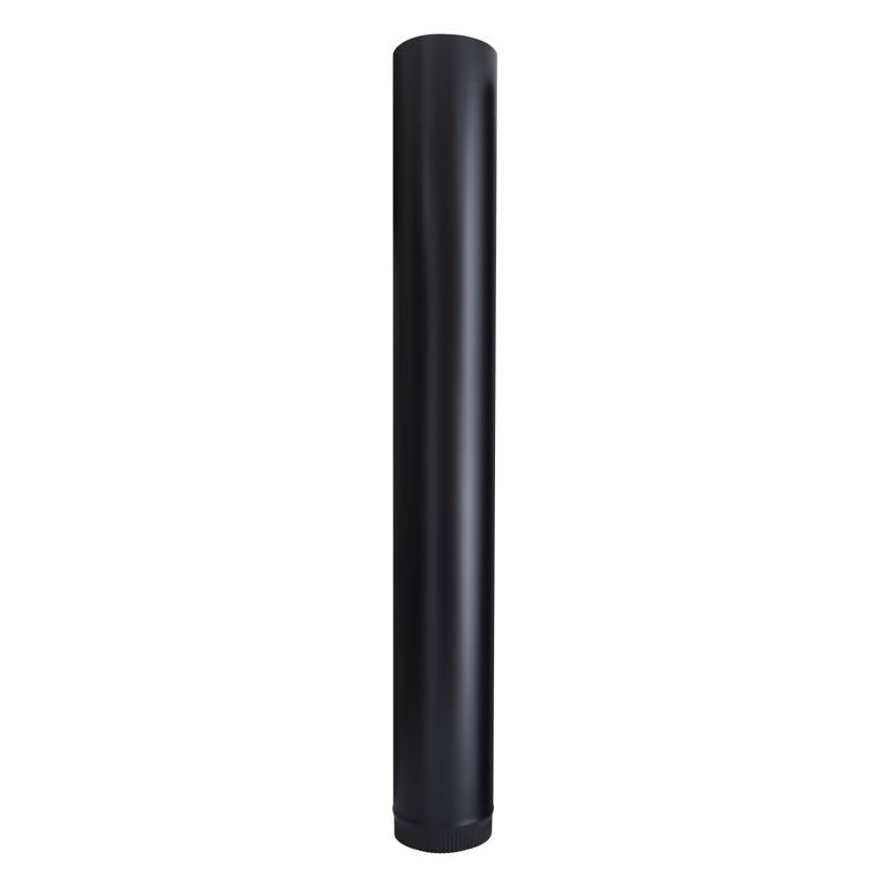 STOVEPIPE BLK STL 6"X48" - Pack of 5