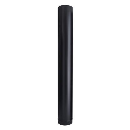 STOVEPIPE BLK STL 6"X48" - Pack of 5