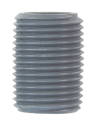 NIPPLE SCH80PVC1/2"XCLOS - Pack of 10