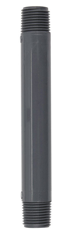 NIPPLE SCH80 PVC 1/2"X6" - Pack of 10