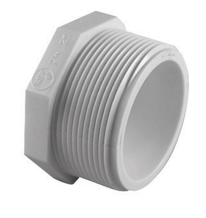 PLUG SCH40 PVC 3/4" MPT - Pack of 25