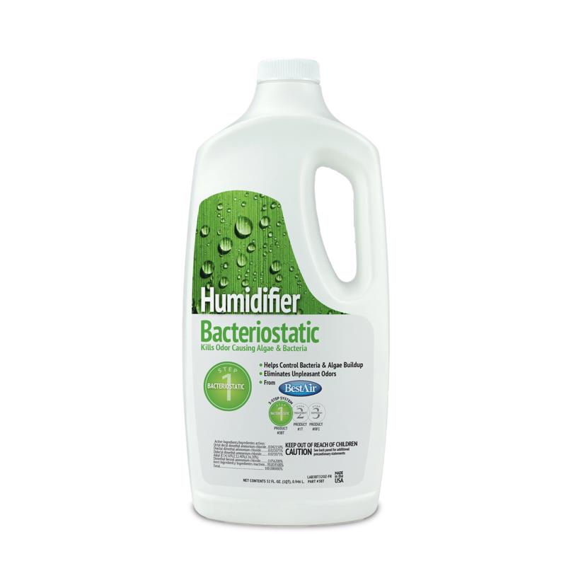 Emery Jensen algae and odor treatment for humidifiers, 32oz bottles, pack of six, chemical solution for air quality.