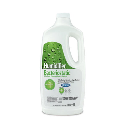 Emery Jensen algae and odor treatment for humidifiers, 32oz bottles, pack of six, chemical solution for air quality.
