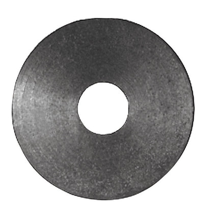 Set of five Emery Jensen flat washer faucets, 3/8 inch size, durable rubber washers for plumbing and faucet connections.