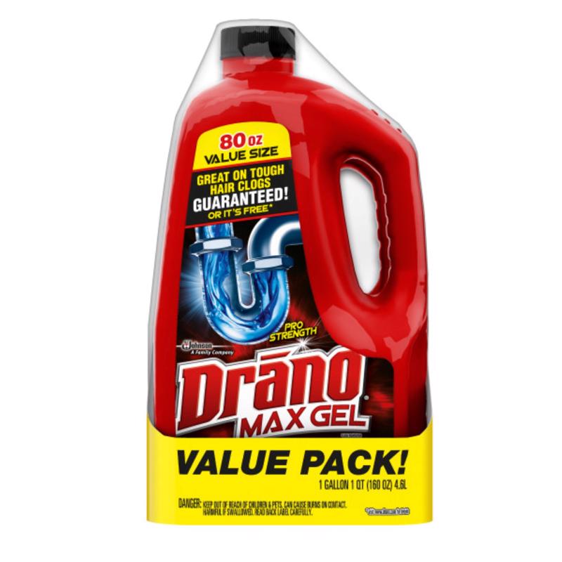 DRAIN CLOG REMOVER 160OZ - Pack of 2
