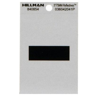 3" Blk/slv HYPHN ADV 1PC - Pack of 6