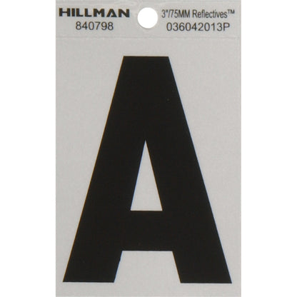3" Blk/slv a ADHV 1PC - Pack of 6