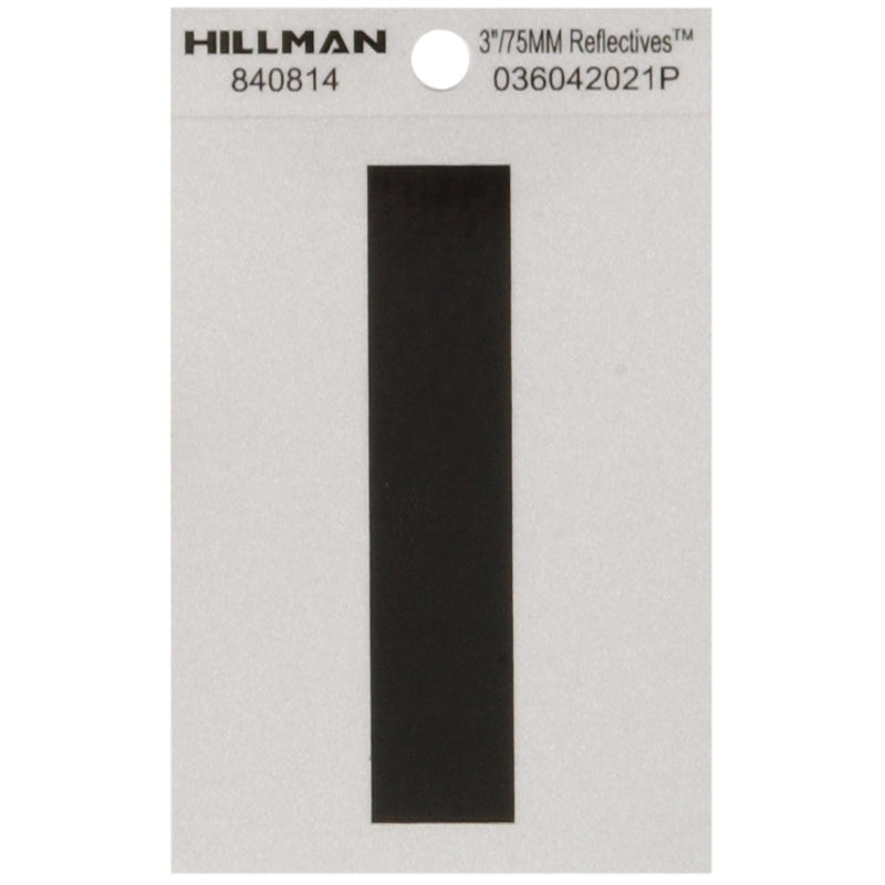3" Blk/slv I ADHV 1PC - Pack of 6