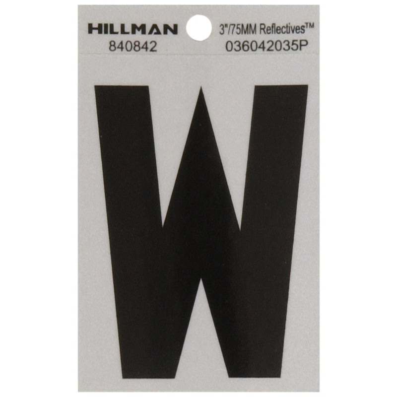 3" Blk/slv W ADHV 1PC - Pack of 6