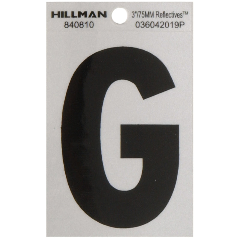 3" Blk/slv G ADHV 1PC - Pack of 6