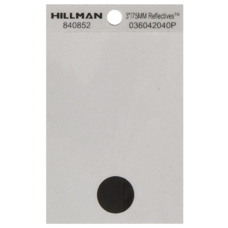 3" Blk/slv PEROD ADV 1PC - Pack of 6