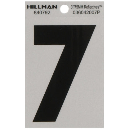 3" Blk/slv #7 ADHV 1PC - Pack of 6