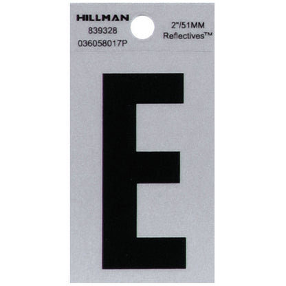 2" Blk/slv E ADHV 1PC - Pack of 6