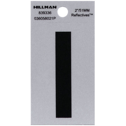 2" Blk/slv I ADHV 1PC - Pack of 6