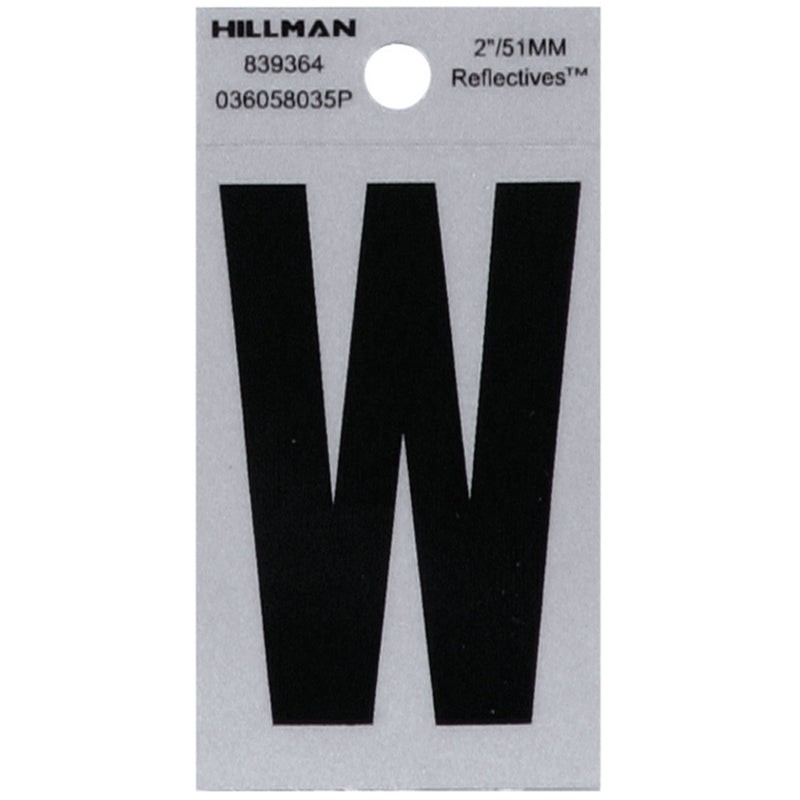 2" Blk/slv W ADHV 1PC - Pack of 6