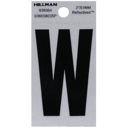 2" Blk/slv W ADHV 1PC - Pack of 6