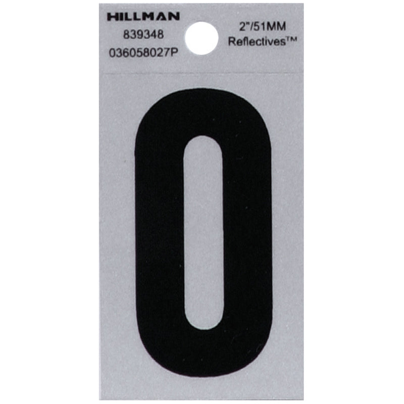 2" Blk/slv O ADHV 1PC - Pack of 6