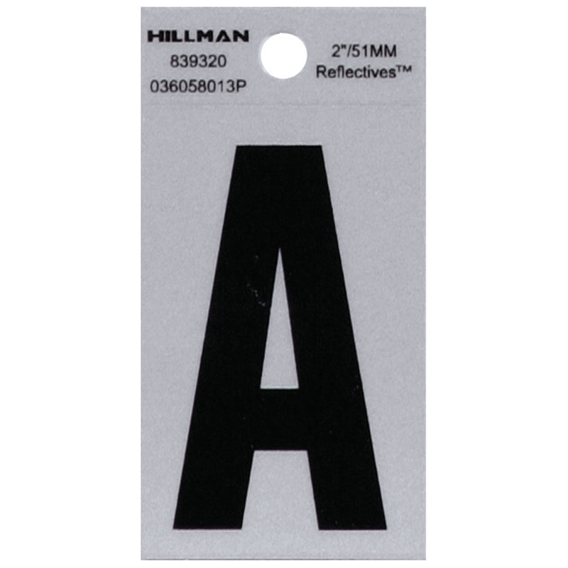 2" Blk/slv a ADHV 1PC - Pack of 6
