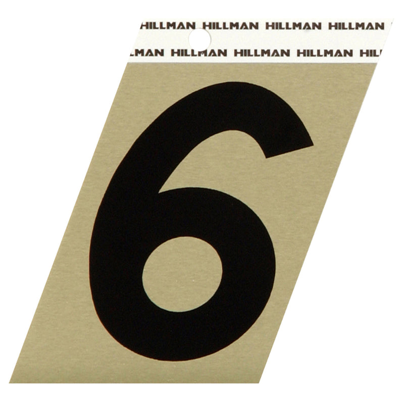 3" Blk/gld #6 ADHV 1PC - Pack of 3