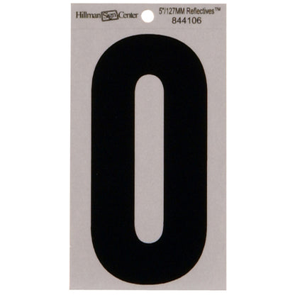 5" Blk/slv #0 ADHV 1PC - Pack of 6