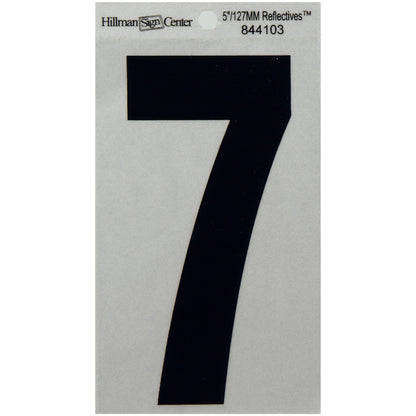 5" Blk/slv #7 ADHV 1PC - Pack of 6