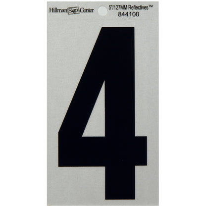 5" Blk/slv #4 ADHV 1PC - Pack of 6