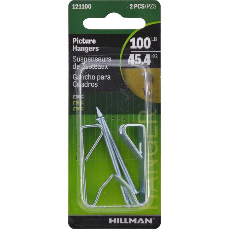 Emery Jensen Picture Hanger 100# CD2, pack of 10, sturdy mirror and picture hangers with secure mounting for wall displays.