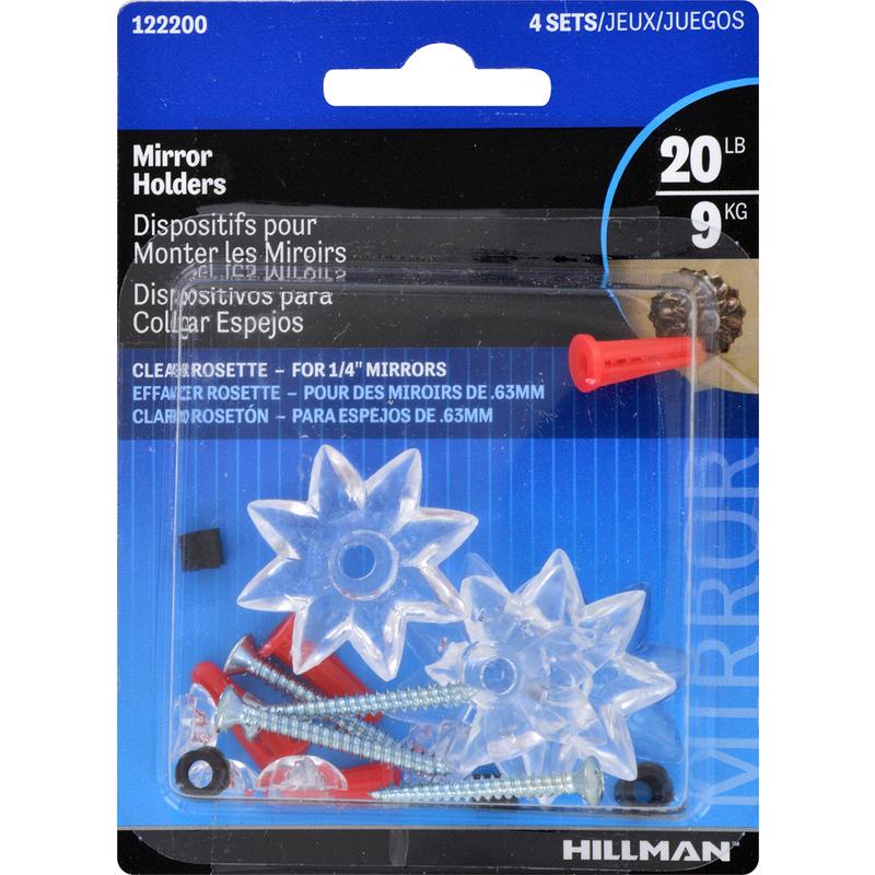 MIRROR ROSETTE 1.25 CD4 - Pack of 10