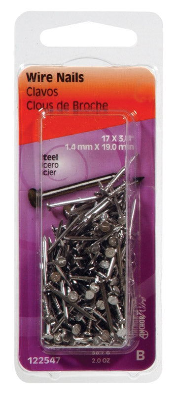 NAIL STEEL 3/4X17 2OZ - Pack of 6