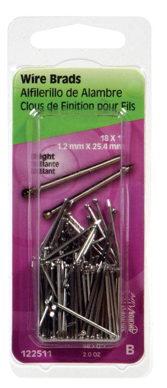 BRAD STEEL 1X18 2OZ - Pack of 6