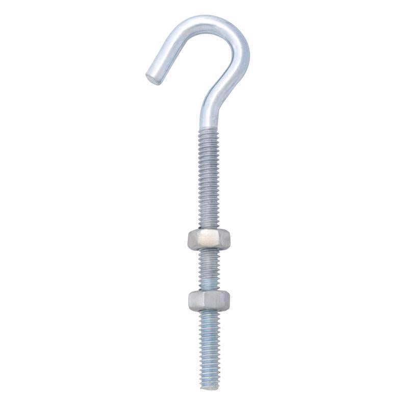 HOOK CLOTHSLN 1/4"X4.25" - Pack of 10