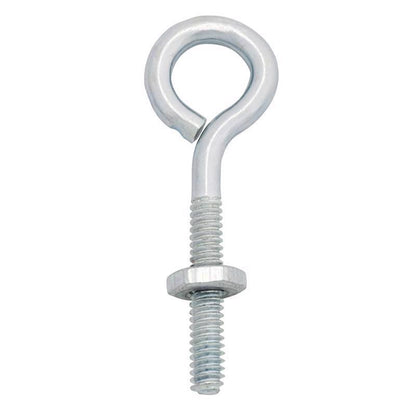 Emery Jensen bolt eye with nut, 3/16 inch by 2 inches, in a pack of 10, showing the eyelet and threaded end for securing.