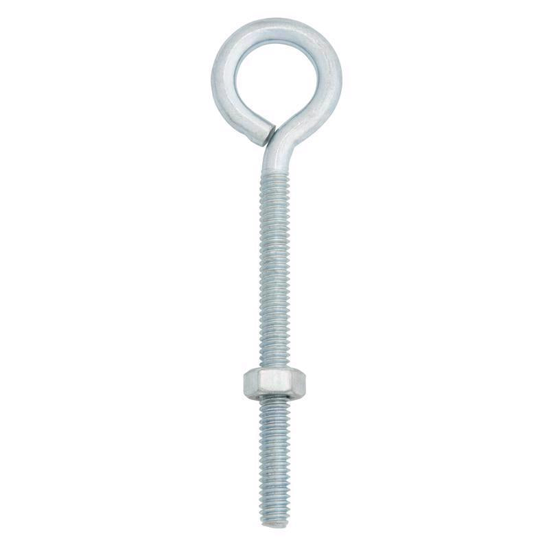 BOLT EYE W/nut 1/4"X4" - Pack of 10