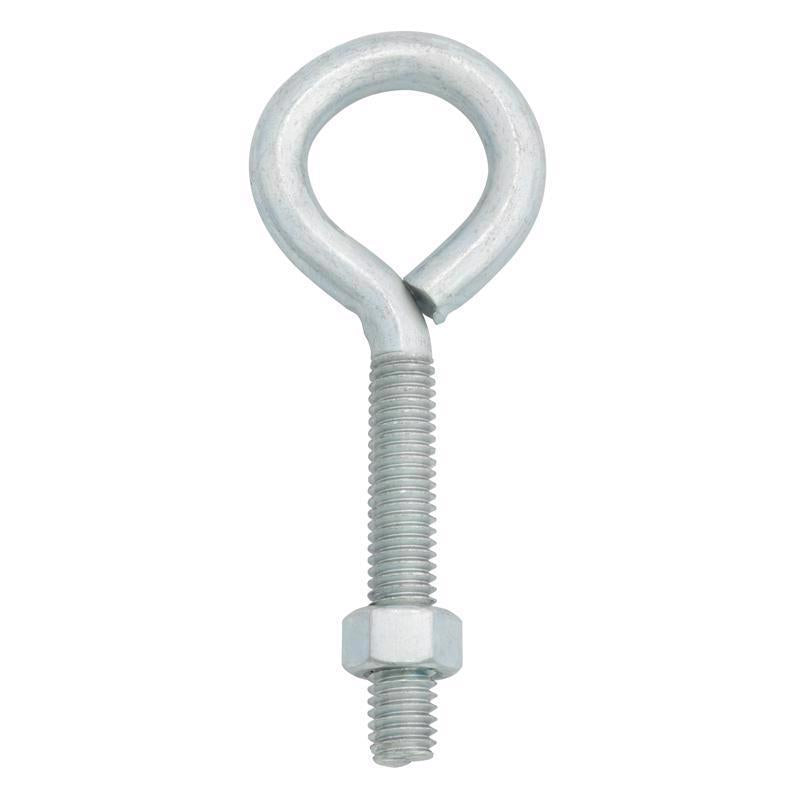 BOLT EYE W/nut 3/8"X4" - Pack of 10