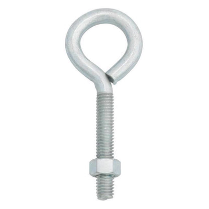 BOLT EYE W/nut 3/8"X4" - Pack of 10