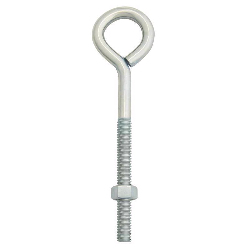 BOLT EYE W/nut 3/8"X6" - Pack of 10